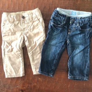 Baby Gap 3-6 Month lined pants